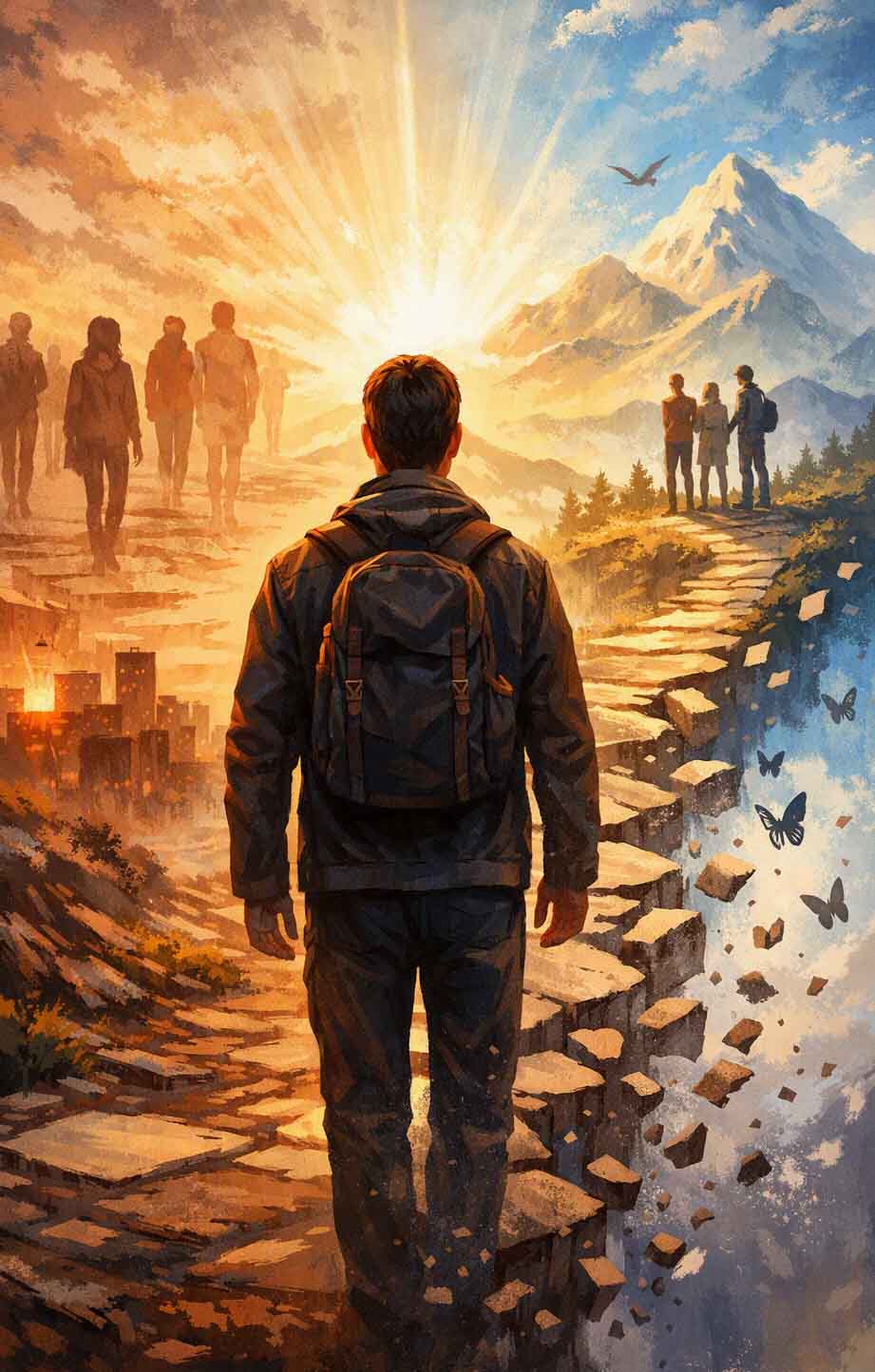 Identity transformation and relational shifts